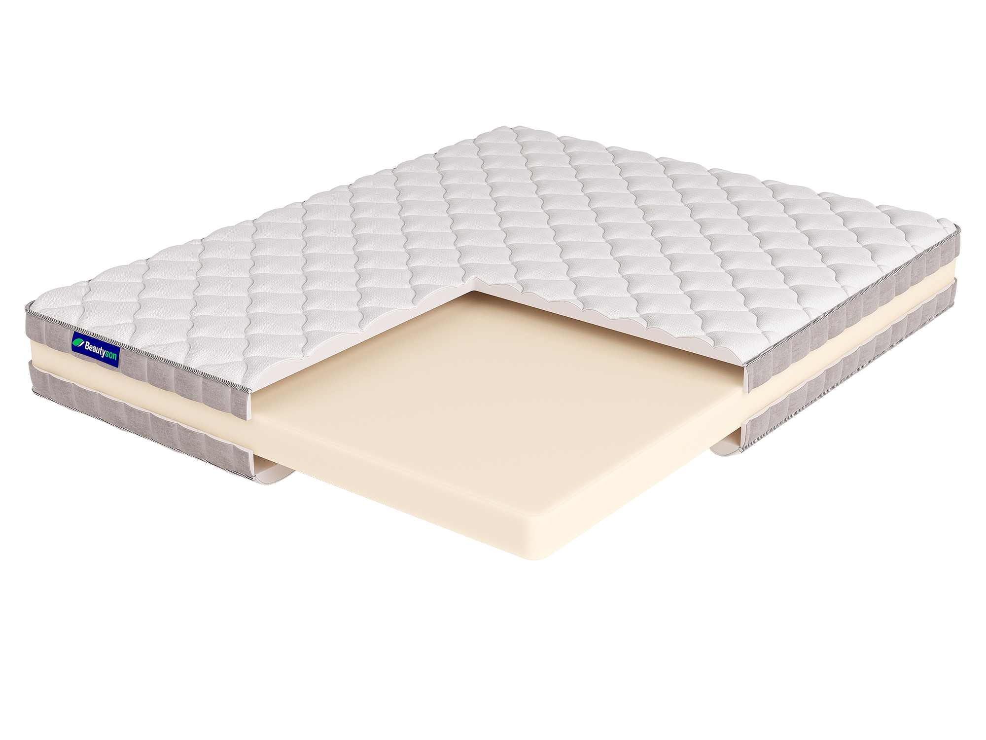 Матрас FOAM 14 LUX 200x200 19136 средней жесткости высотой 16 см